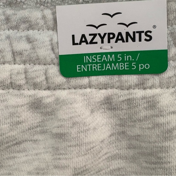 Lazypants women’s XL high waisted 5” Gray Casual Shorts - Picture 3 of 7